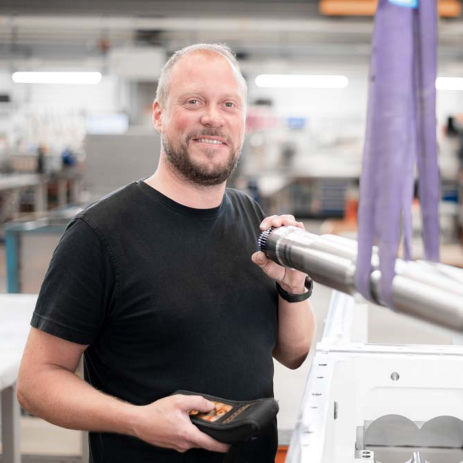 Mitarbeiter WEBER Zerspanungsmechaniker