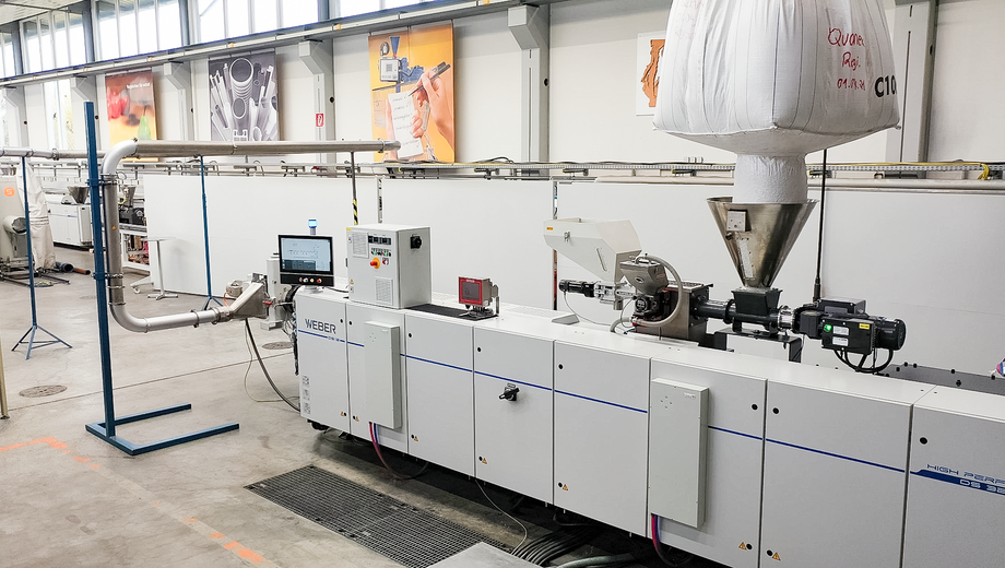 Extruder Granulieranlage