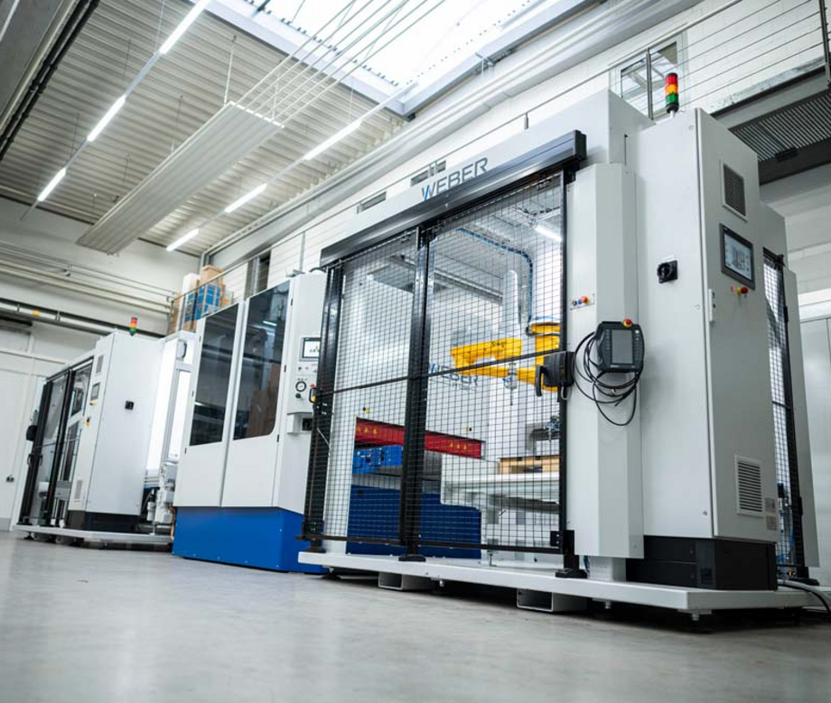 WEBER automation Be- und Entladezelle