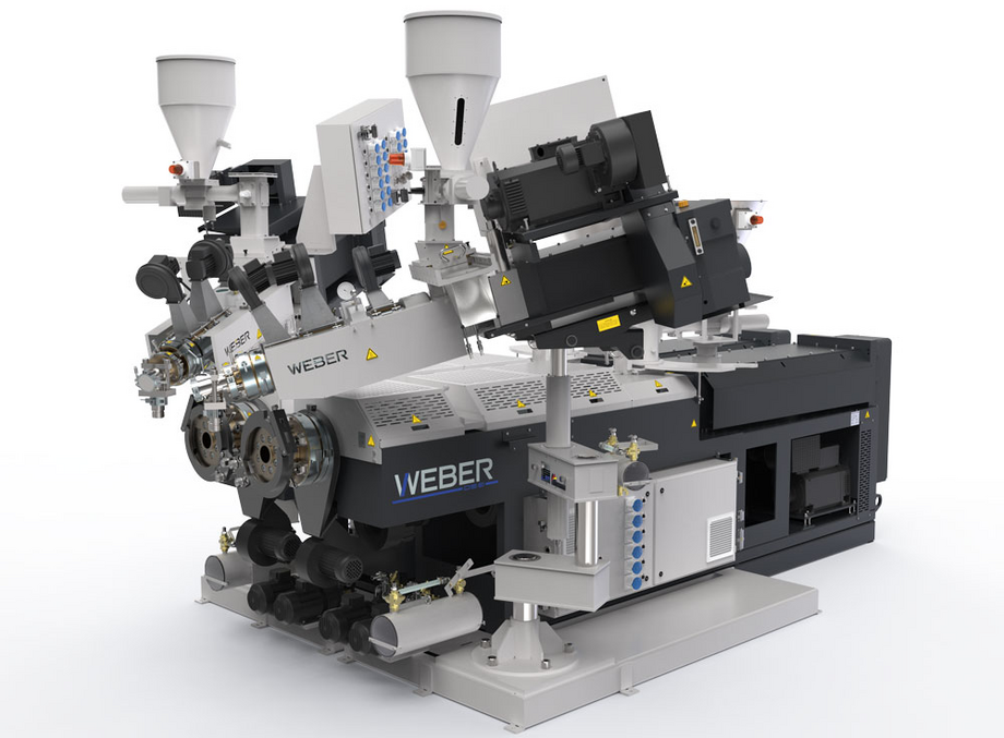 WEBER Duo Extruder Rendering