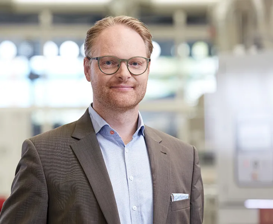 Dr Markus Weber, Managing Director of Hans Weber Maschinenfabrik GmbH