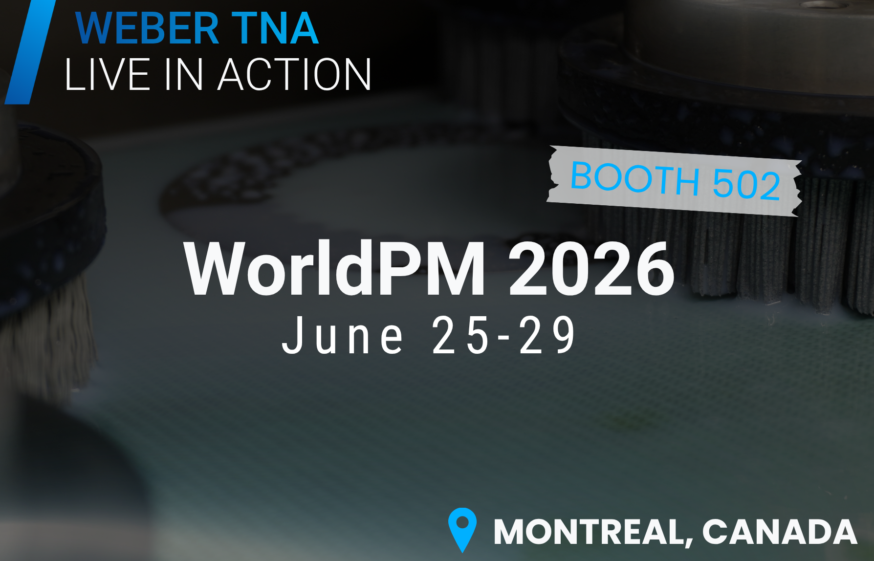 WEBER at WorldPM 2026