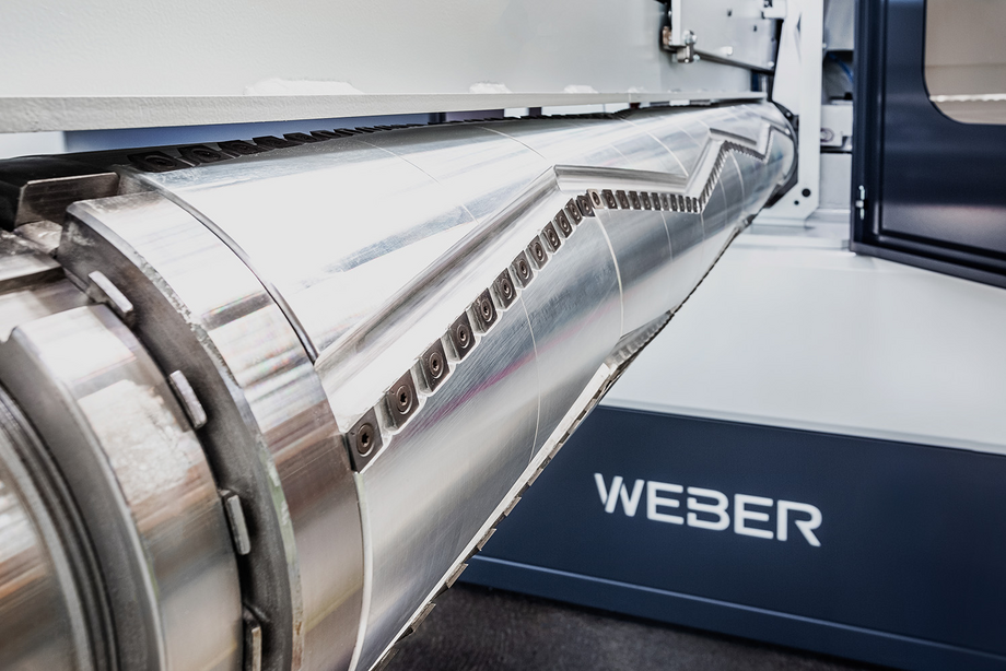 WEBER Hobelaggregat fuer Holzschleifmaschine