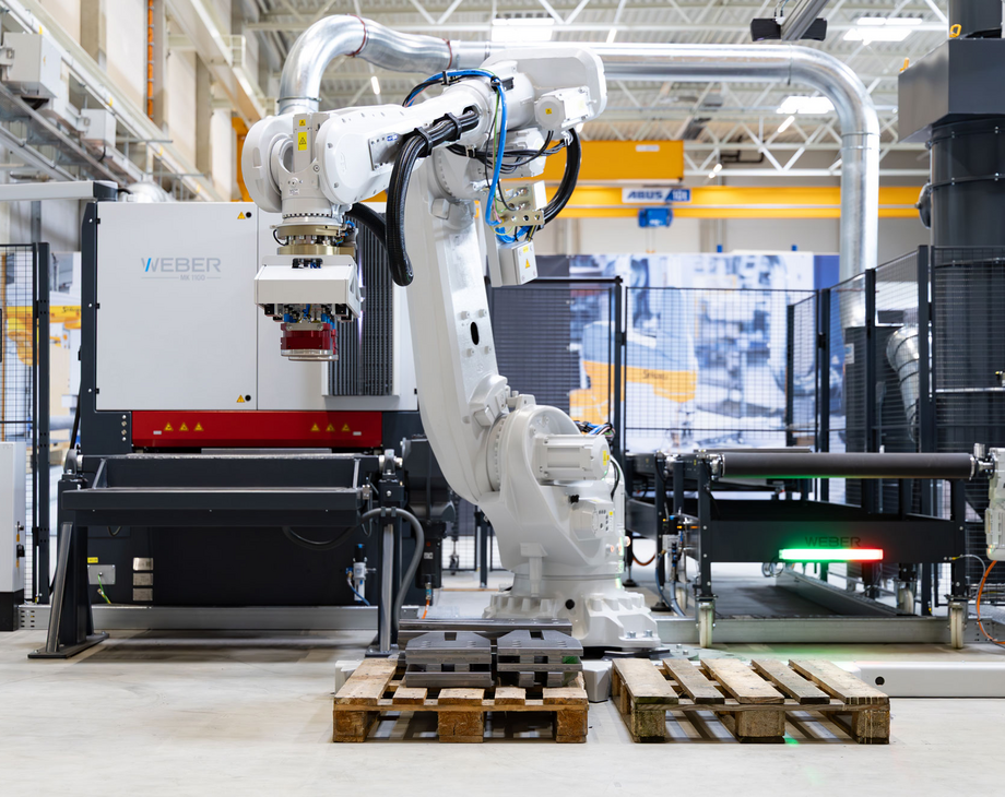 WEBER automation Grobblechbearbeitung