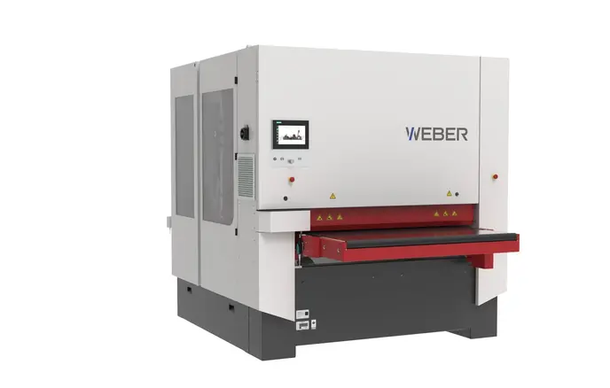 [Translate to English:] WEBER KSE Holzschleifmaschine