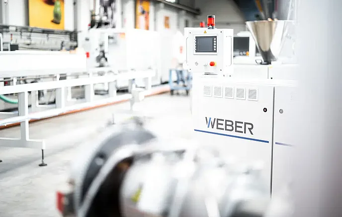 [Translate to English:] weber extrusion technikum
