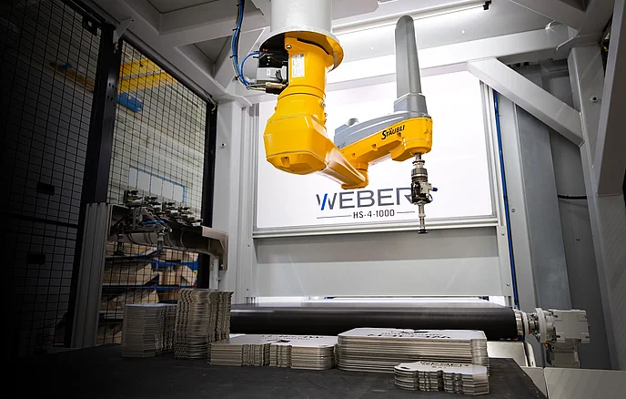 WEBER automation Entladezelle