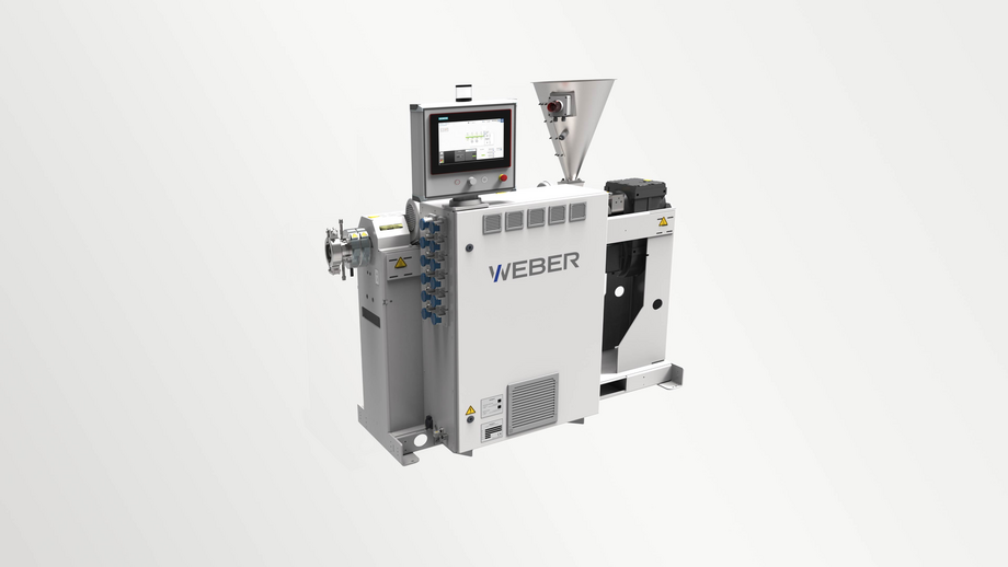 Weber Einschnecken Extruder 