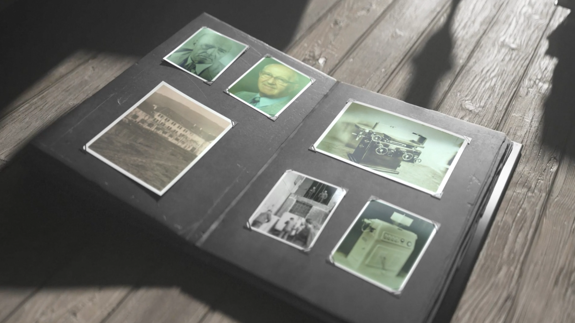 Historisches Fotoalbum WEBER