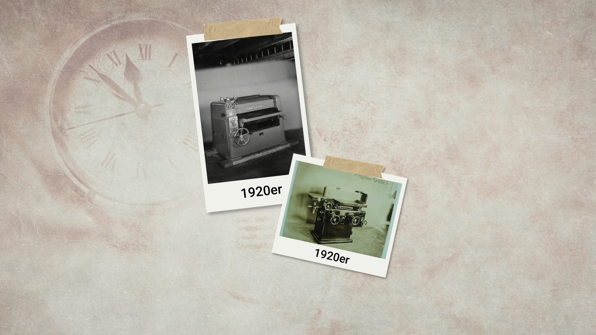 Historische Bilder zylinderschleifmaschine 1920er