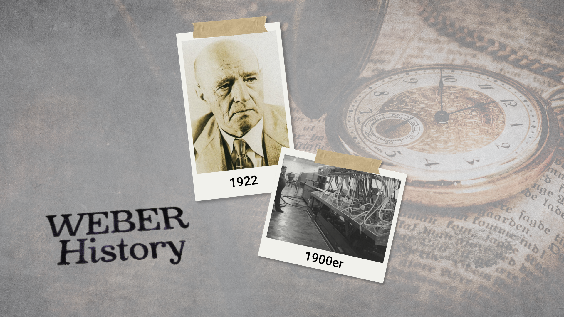 WEBER Historische Bilder Gruender Hans Weber