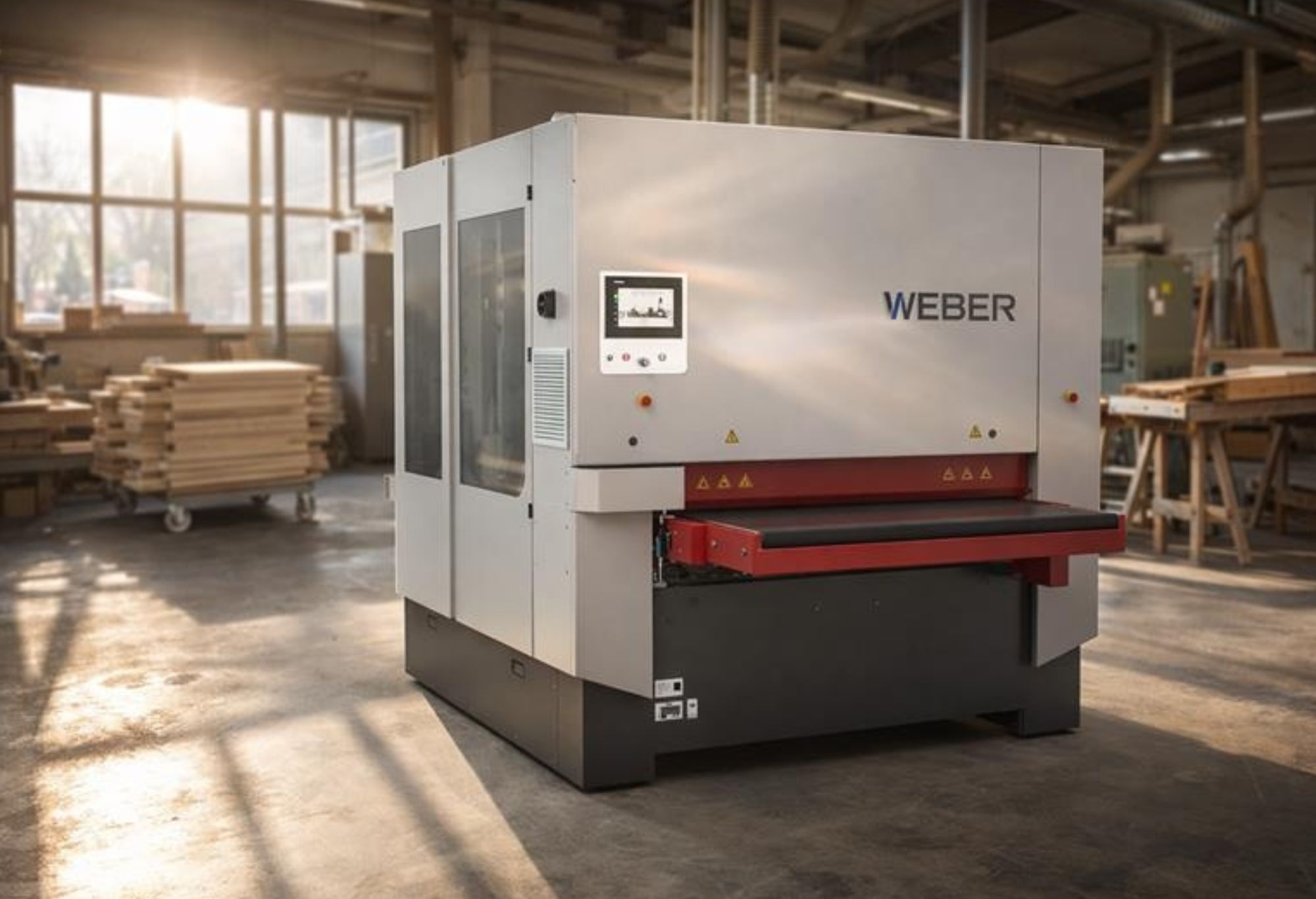 WEBER KSE Holzschleifmaschine