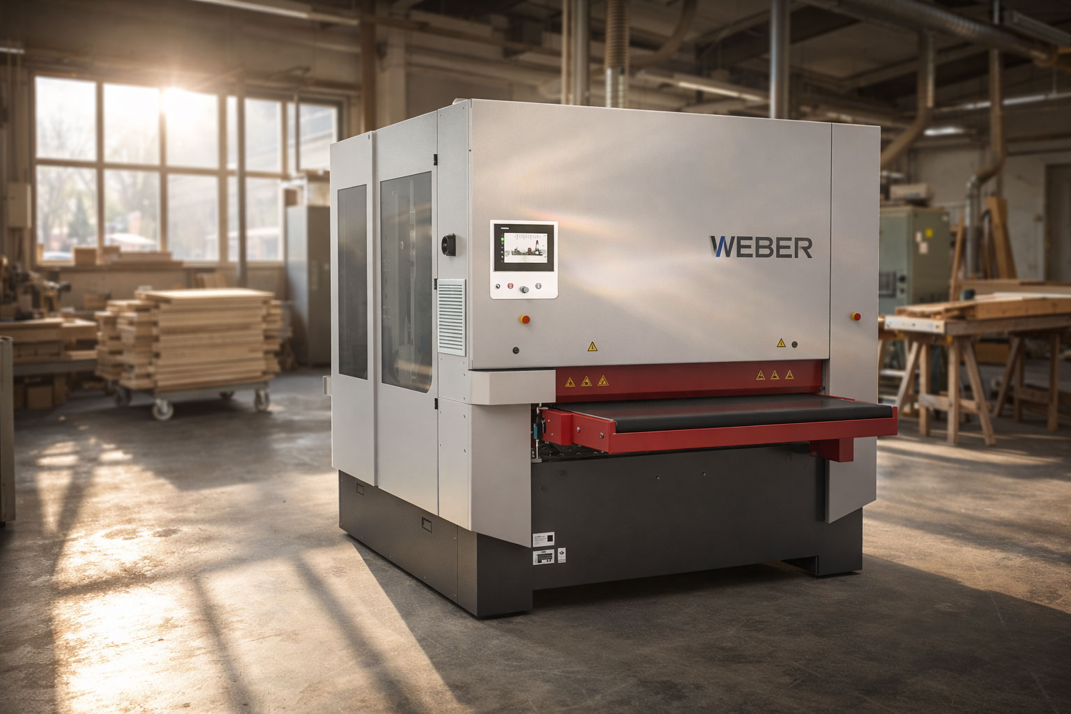 WEBER KSE Holzschleifmaschine